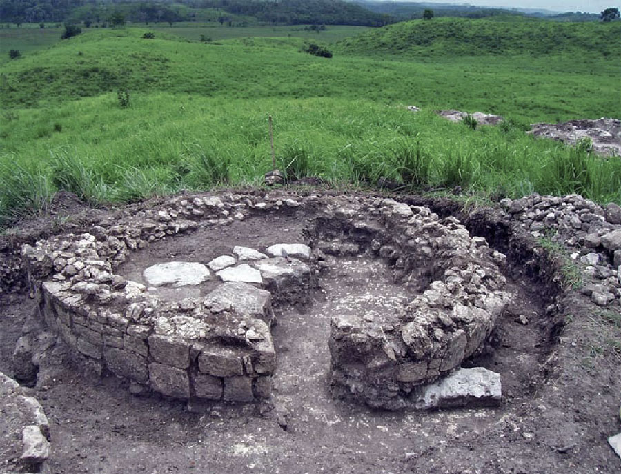 Yucatecan style shrine, Rosita group